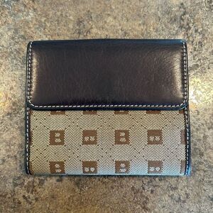 Bally Compact Wallet Geniune Leather made in Italy